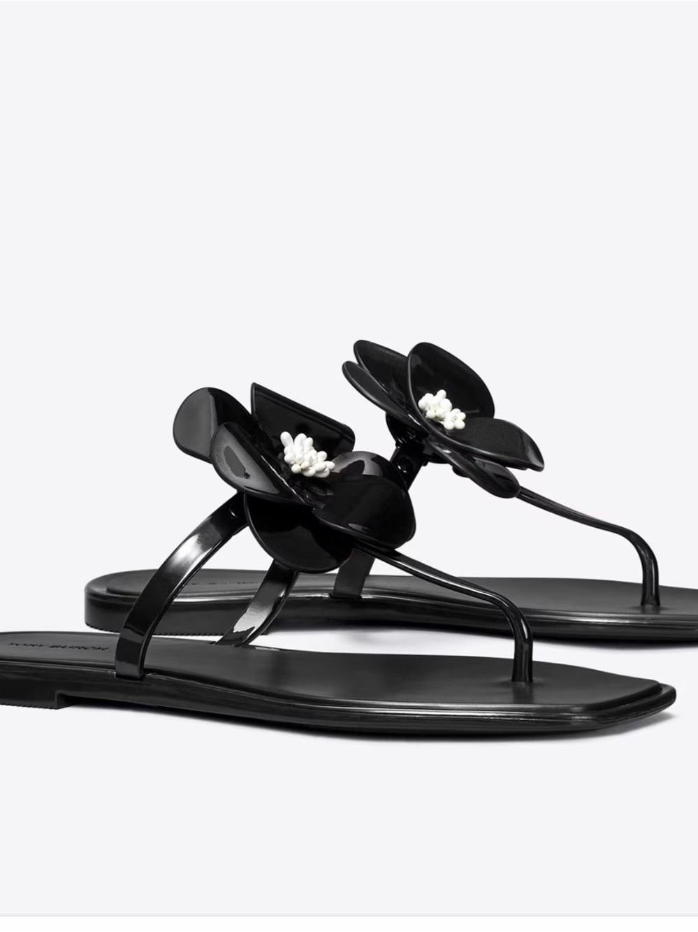 Tory Burch Flower Jelly Flip Flops Sandal